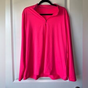 Nike Dri-FIT Slim Fit Shirt in Bright Pink